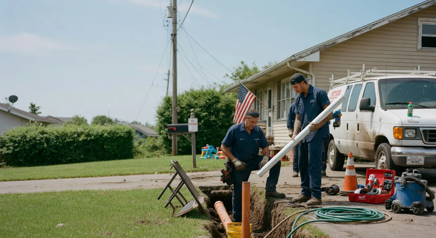 Sewer Line Inspection in Thorn Hill, TN